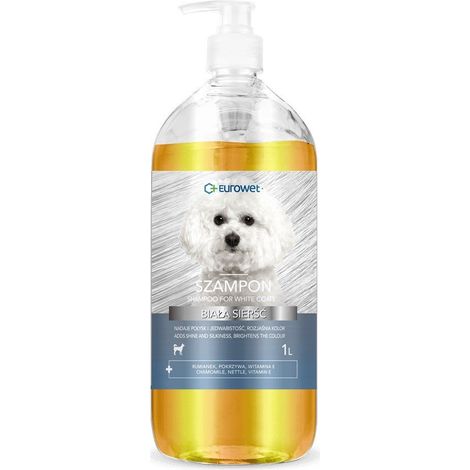 Eurowet Shampoo White Coat for Dogs 1l