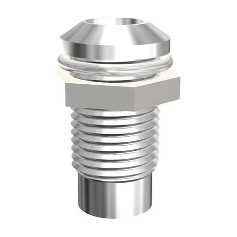 Support de LED Signal Construct SMQ1089 métal Adapté pour (LED) LED 5 mm fixation à vis 1 pc(s) Q63010 (1/2)