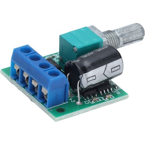 4,5–35 V DC PWM-Drehzahlregler, 0–5 A Stromregler für LEDs und Motoren, Dimmer mit Drehknopf (1/5)