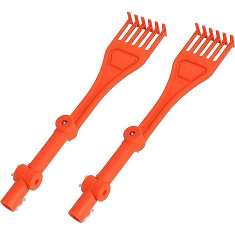 2 outils de nettoyage de gouttières avec poignée rotative