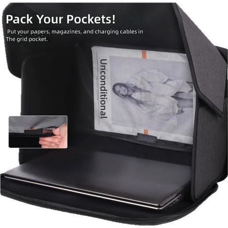 Pare soleil extérieur pour ordinateur portable, housse de protection pliable et (1/5)