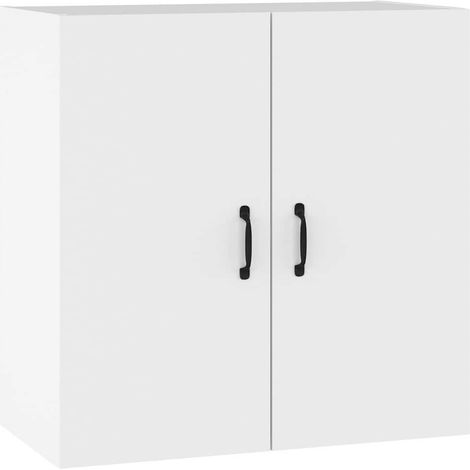 Maison Exclusive - Armario de pared madera contrachapada blanco 6 (1/5)