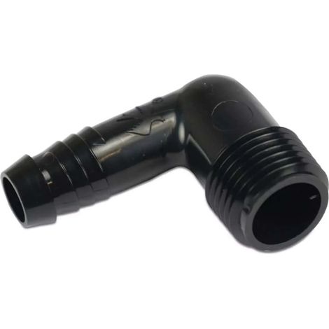 Conector Manguera Jardín 1/2 Pulgada, Ángulo 90° para Riego