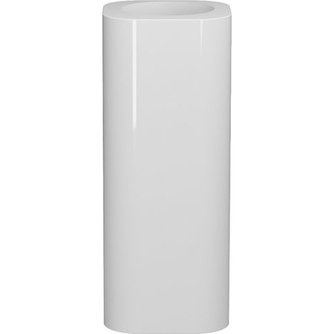 HAKO socle en céramique sur pied pour lavabo 554301, blanc (1/2)