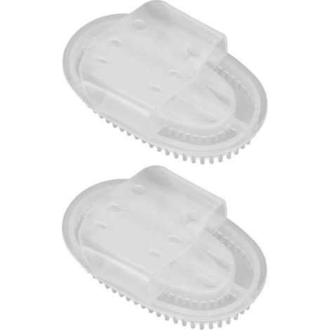 2 brosses méridiennes portables pour dos et cou, idéales fatigue, massage maison salon beauté voyage. (1/5)