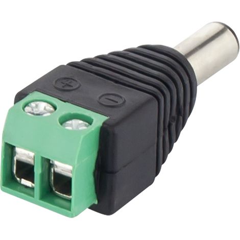 Enchufe DC 2.1/5.5 con conector rápido