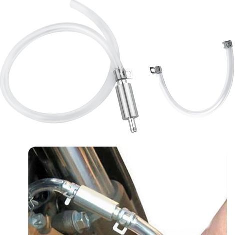 Pièces de moto, tuyau de remplissage de carburant pour moto, dispositif de déverrouillage de frein hydraulique, vanne d'outil, tuyau d'aspiration d'huile (1/5)