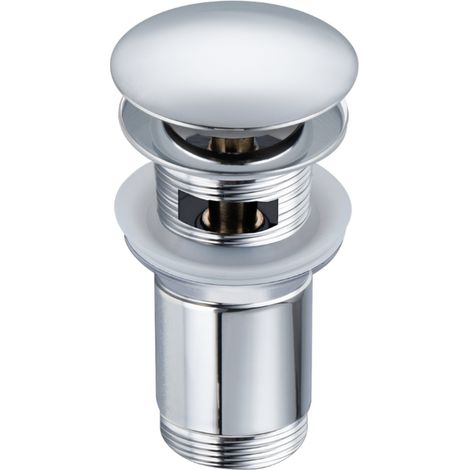 Balneo Bonde clic-clac avec trop-plein, pour lavabo, finition chrome, laiton (1/5)
