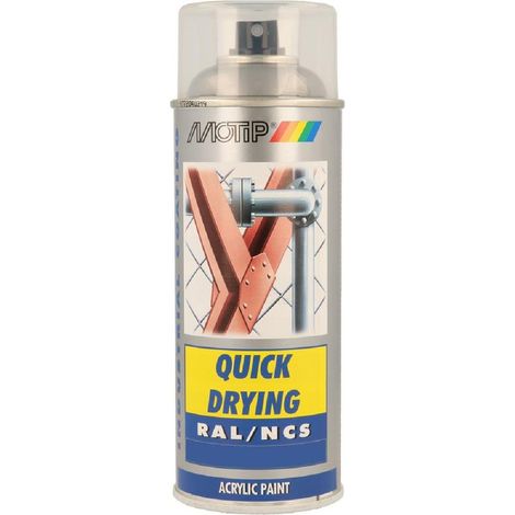 Peinture Industrielle Eloxal Argent Spray 400ml Motip