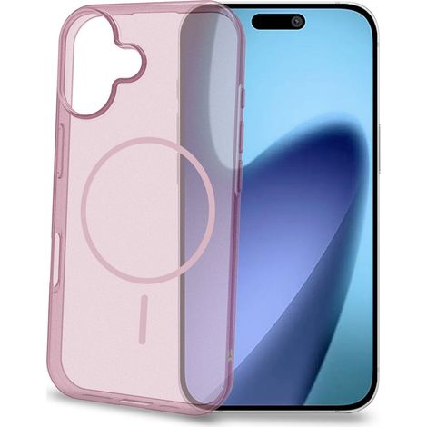 Custodia per iPhone 17 compatibile con MagSafe, finitura rosa sabbia