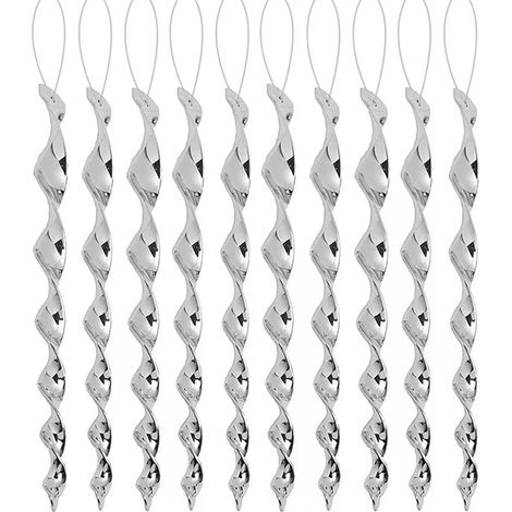 Repulsif Oiseaux, 8Pcs Effaroucheur Oiseaux Spirale Réfléchissante Anti Oiseaux, Répulsif Réfléchissants Spirale Oiseaux, 360 Degrés Repulsif Oiseaux pour Maison Jardin Balcon Fruitiers (1/5)