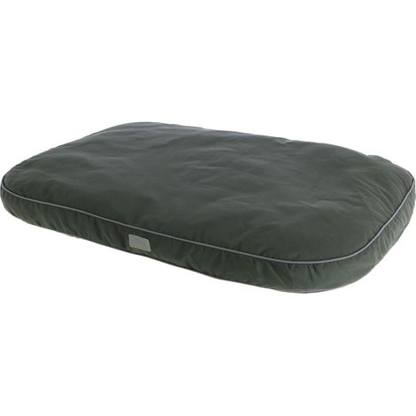 KERBL - Lit pour chien L - 100 x 70 x 11 cm - Coussin JEROME - Vert foncé - - (1/5)