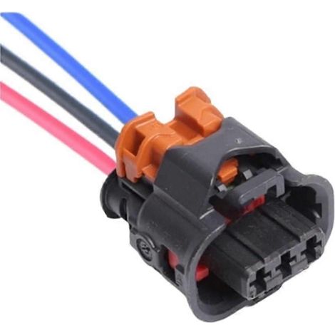 Connecteur de câble automobile compatible avec prise Citroën 3 broches pour bobine d'allumage 13801763 F872100 (1/5)