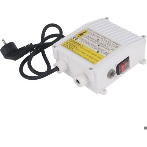 Boîtier de commande de pompe, interrupteur de protection thermique intégré submersibles pour puits profonds(prise UE 1500 W 220 V) (1/4)