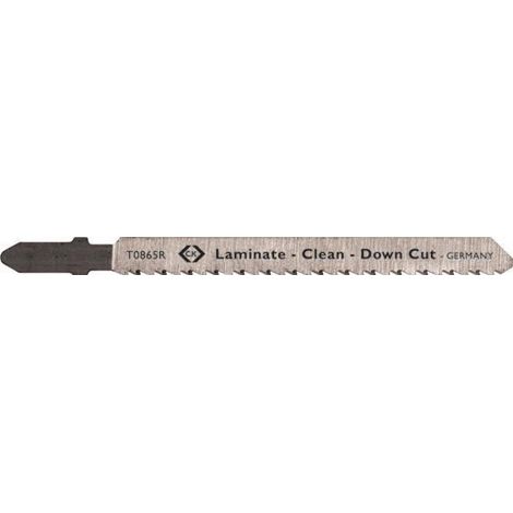 C.K T0865R Lame per seghetto alternativo - tipo R per laminato di legno, taglio verso il basso, confeziona da 5