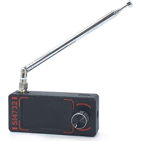Mini-Radio SI4732 0,5-108 MHz Modus A, FM/AM/BLU (1/5)