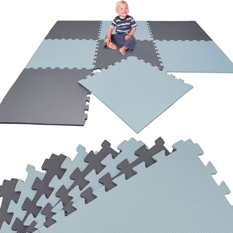 8 Teile Spielmatte Kinder Puzzlematte 50x50 Krabbelmatte Bodenmatte Kinderzimmer