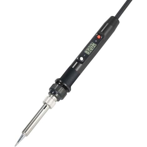 80W Lcd Professionnel Numerique De Temperature Reglable De Fer A Souder Electrique Outil Sans Plomb Mini Station De Soudure, 220V Noir (1/4)