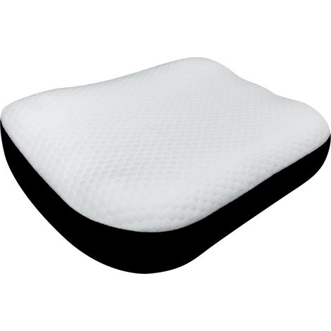 Pikolin Home - Guanciale viscoelastico, Memory Foam antirussamento, sfoderabile, Media-Bassa durezza, 36 x 48 cm, Altezza 12 cm. (1/5)