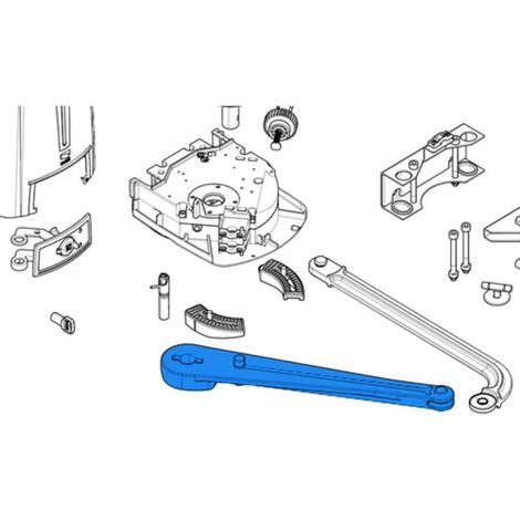 came pièce détachée bras moteur fast 88001-0198 (1/3)