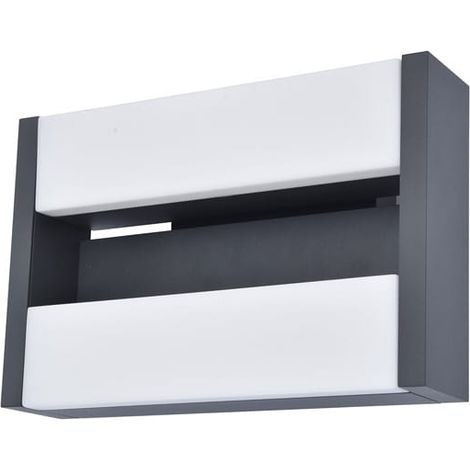Applique esterna LUTEC Conroy antracite LED 15W IP54