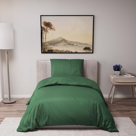 Housse de Couette 140x200 + 1 Taie Oreiller 65x65cm (1/5)