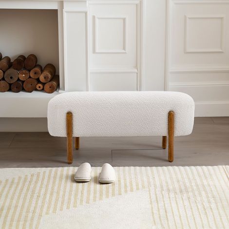 Contemporary Upholstered Bench