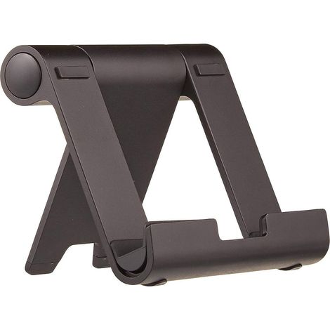 Support Ajustable et Portable pour Tablette, liseuse et Smartphone Noir