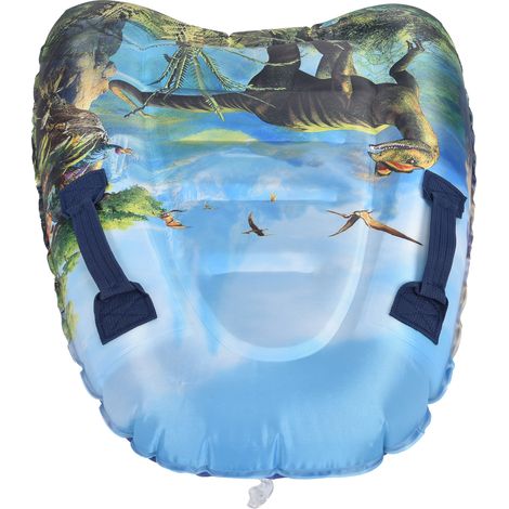 Planche de bodyboard gonflable portable pour piscine et plage, pour enfants et adultes, motif dinosaure. Idéale pour la piscine et la plage. Motif dinosaure. (1/5)