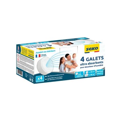 Ricarica deumidificatore Seko confezione 4 450g senza profumo