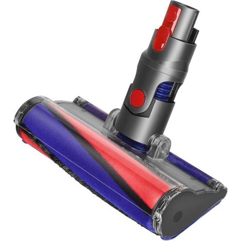 Soft Roller brosse Tête de Nettoyeur à Rouleau Souple pour Dyson V11(SV14) V10(SV12) V8(SV10) V7(SV11) Aspirateur, Idéal pour Les sols durs