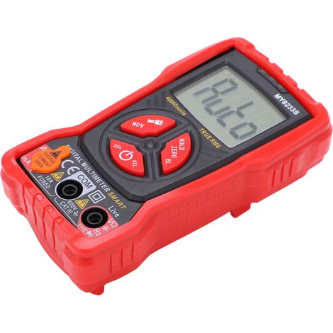 Multimètre MY8233S, résistant à la brûlure, entièrement automatique, portable, voltmètre intelligent de haute précision (1/5)