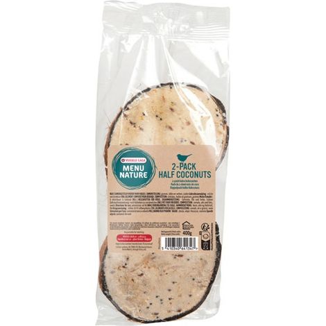 Versele-laga 2 metà noci di cocco ripiene di grasso e semi