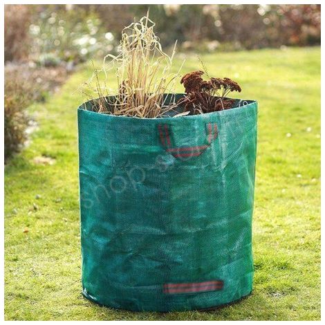272L Collapsible Waste Bag – Ultra-resistant polypropylene – 4 ergonomic handles – Hoop for keeping it open – reno (1/5)
