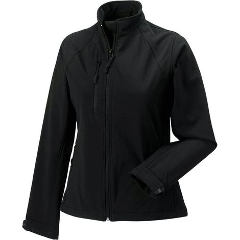 Giacca da lavoro da donna in softshell Russell Nero XL