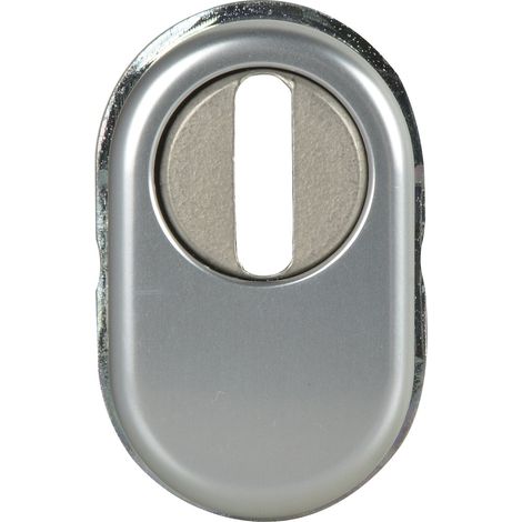 HOPPE Kernziehschutz Ersatzeinsatz, Aluminium silber eloxiert