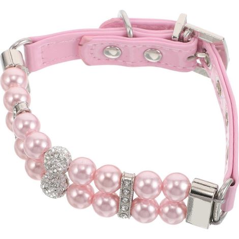 Collar de perlas ligero y cómodo para perritas (4 unidades) (1/5)