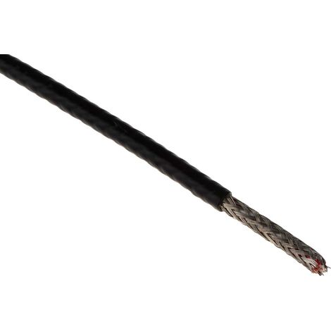 Câble capteur de températures à résistance (RTD) type RTD RS PRO, 100m, Blindé, temp. max. +260°C, gaine PFA ( Prix pour 1 ) (1/3)