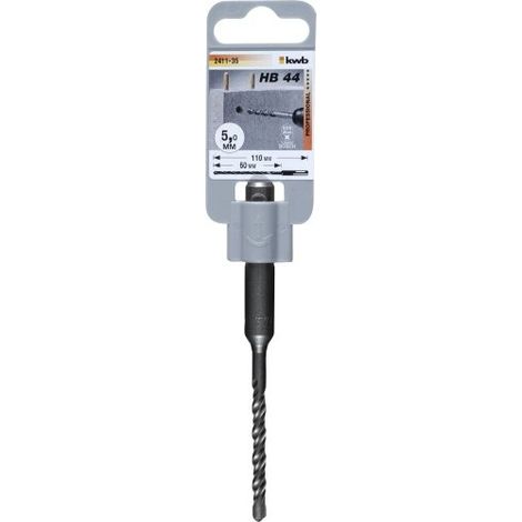 Broca para martillo kwb hb 44 5 mm 110 mm