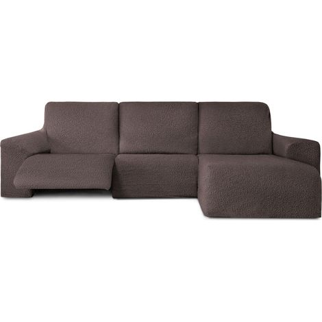 Housse De Canapé M/0 Ch. Longue Relax Premium Roc Droite C/7 Bras Court (1/5)