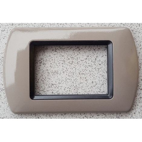Abs Placchette Compatibilial Pour Living International Placca Series Tortora