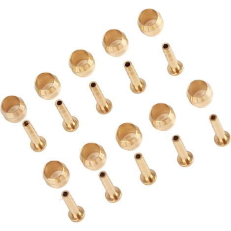 Kit de Raccordement de Conduite pour, 10 Jeux BH90 Flexible de Frein à Disque Hydraulique Insert de Bouchon D'Olive Raccourcir le Flexible de Frein Pièces de (1/5)