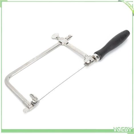 Cadre de scie à métaux - FAFEICY - Modèle en U - Poignée ergonomique - Pack 1 arc + 10 lames - Long. 130 mm (1/5)