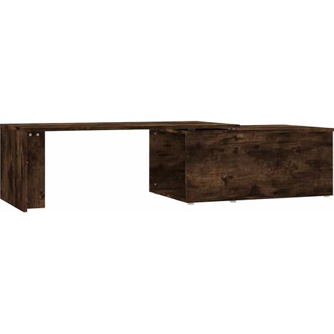 Maison Exclusive - Tavolino da Salotto Rovere Fumo 150x50x35 cm Legno Multistrato (1/5)