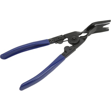 Jeffergarden Pince à clips pour garnitures de tissus d'ameublement, outil de retrait de fixations en acier au manganèse bleu (1/5)