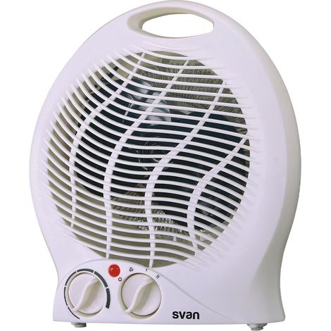 Chauffage Convecteur Basse Consommation, 2 Niveaux Fonctionnement, 2000 W. SCEV2000V. Thermostat Manuel, Ventilateur Turbo, Blanc, 20 m2 (1/5)