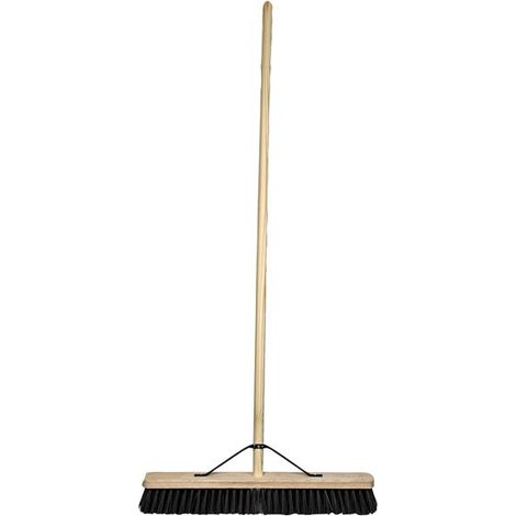 Faithfull FF/H.16BLK/HS45 Assembled FSC PVC Broom 600mm (24in) FAIBPVC24A