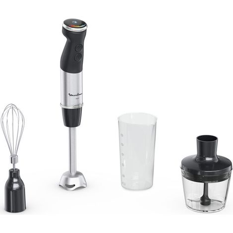 Frullatore a immersione Moulinex DD6738 potenza 1000W con bicchiere tritatutto e frusta (1/8)