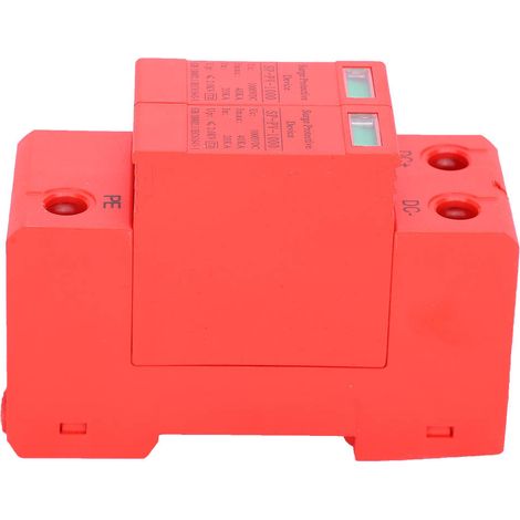 Dispositif de protection contre les surtensions pour appareils photovoltaïques modulaires anti-foudre DC1000V 2P40KA (1/5)