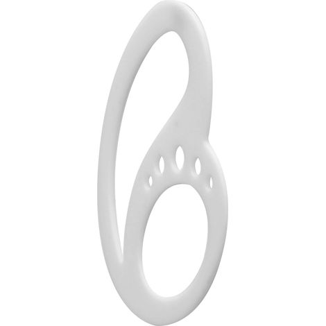 1 paire de crochets d'oreille anti-chute, fixation antidérapante pour casque Bluetooth, gris (1/5)